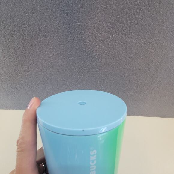 Starbucks Summer 2023 “Technicolor Paint” Cold Cup – 24 oz – GUC– No Straw - Picture 7 of 9